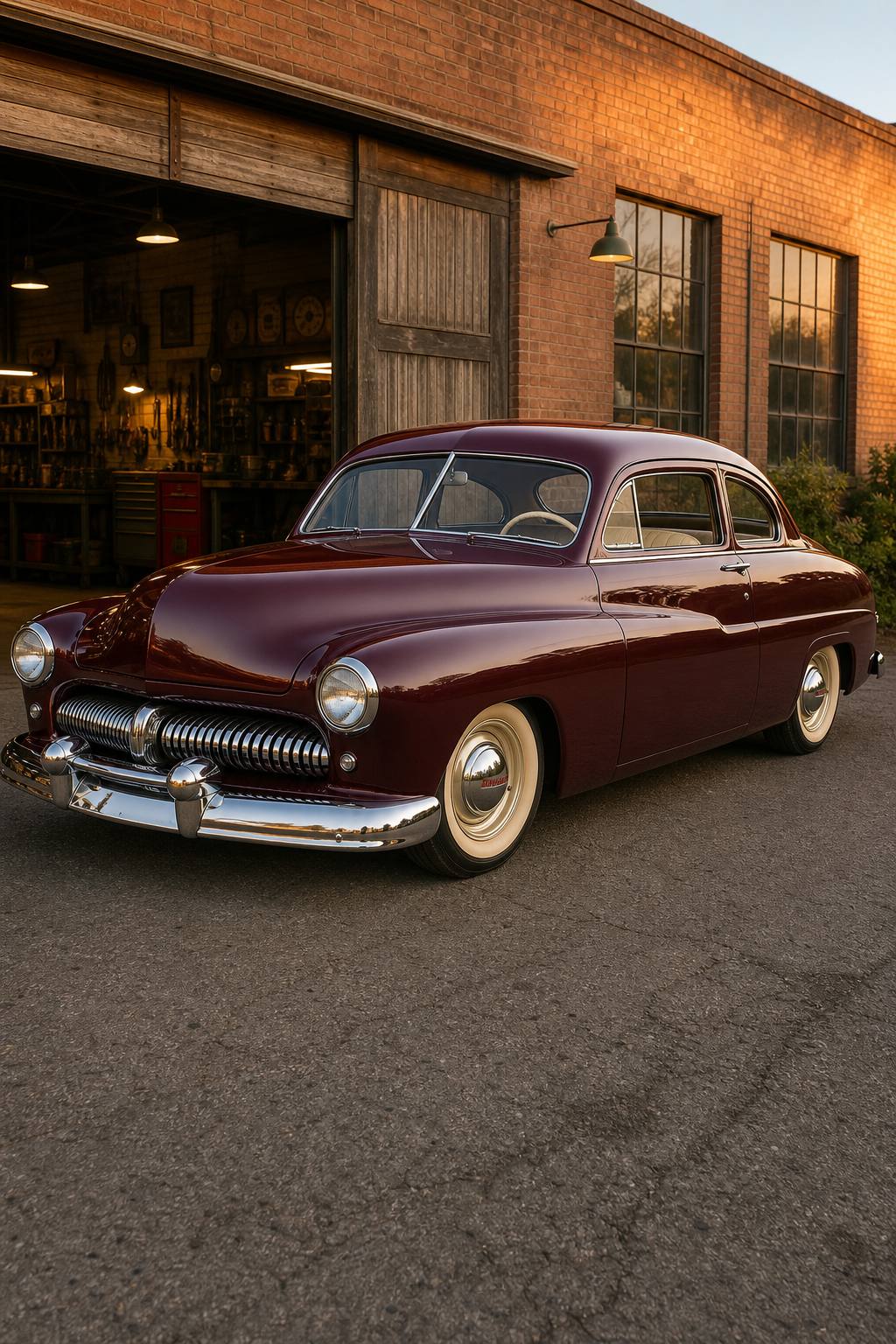 1950 Mercury Tudor Project Car AI restoration vision