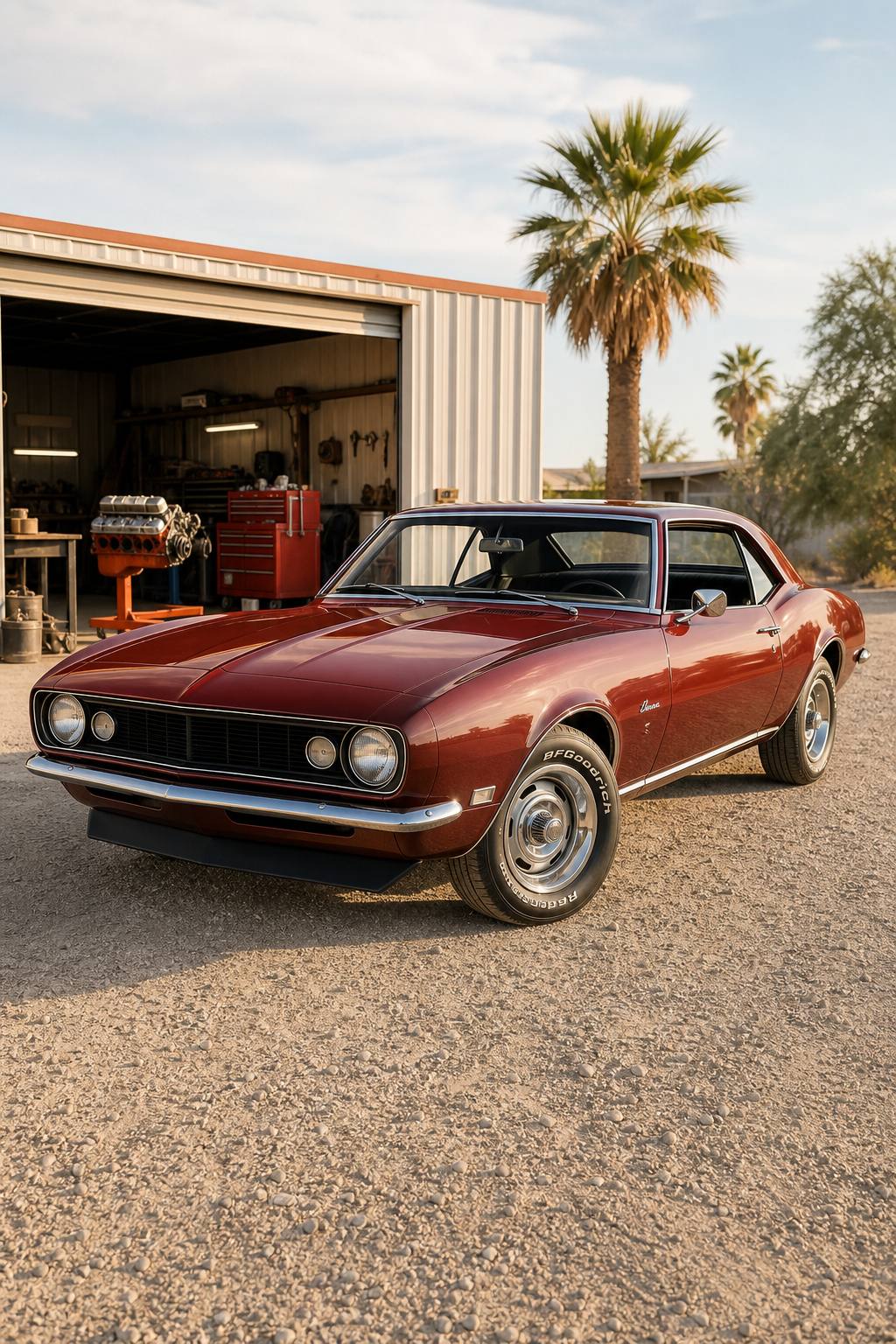 needs drivetrain 1968 Chevrolet Camaro solid project AI restoration vision