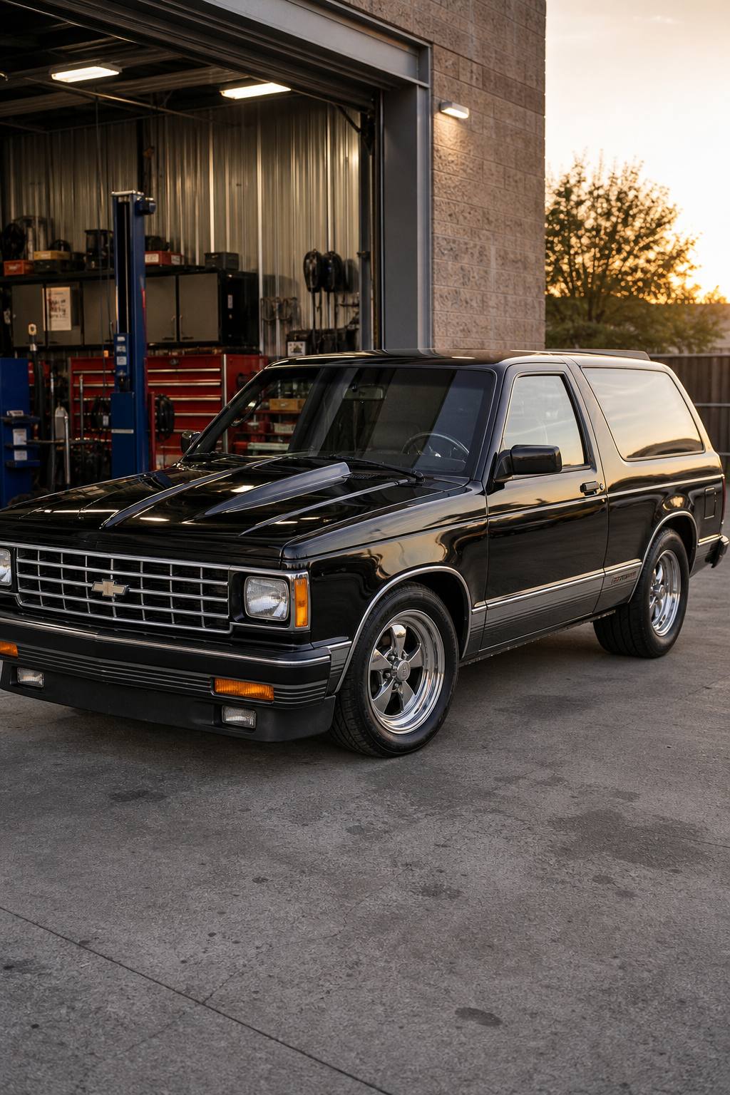 1984 Chevrolet S 10 Blazer Pro Street AI restoration vision