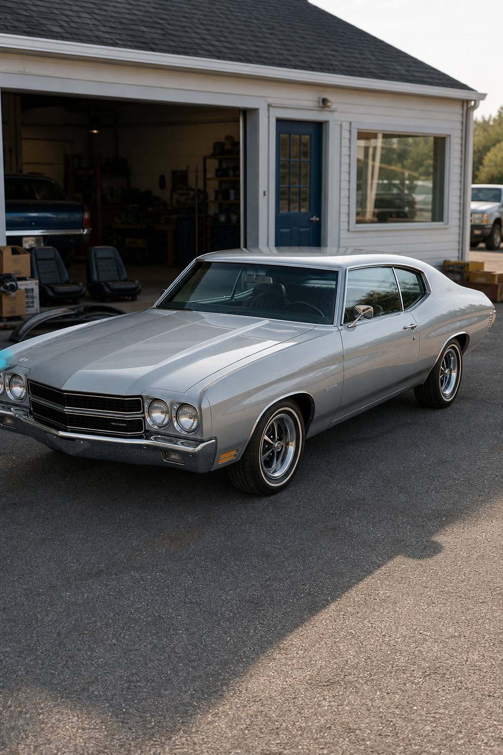 rare Canadian Built 1970 Chevrolet Chevelle project AI restoration vision
