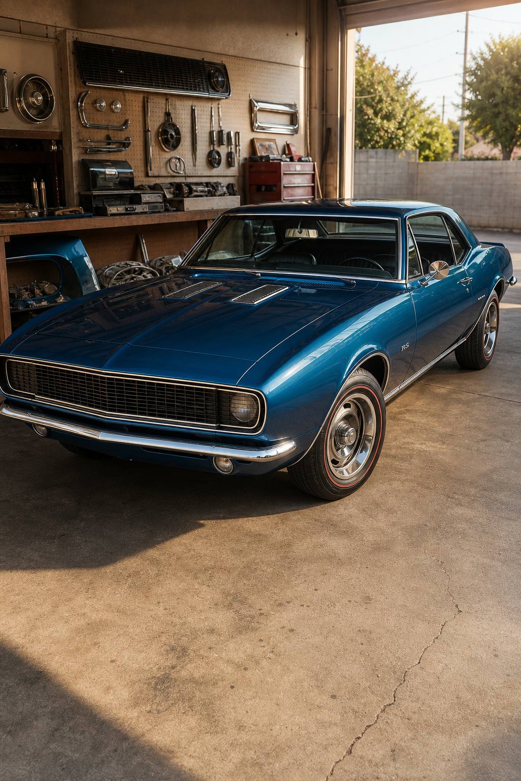 Needs full restoration 1967 Chevrolet Camaro RS project AI restoration vision