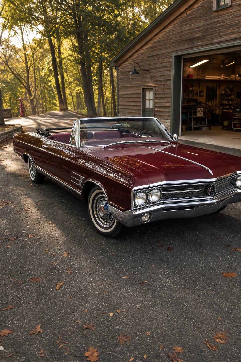solid 1965 Buuick Wildcat Convertible project AI restoration vision