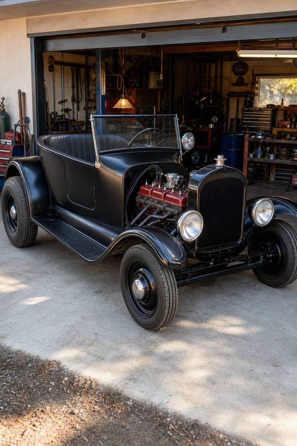 1920s Ford AI restoration vision