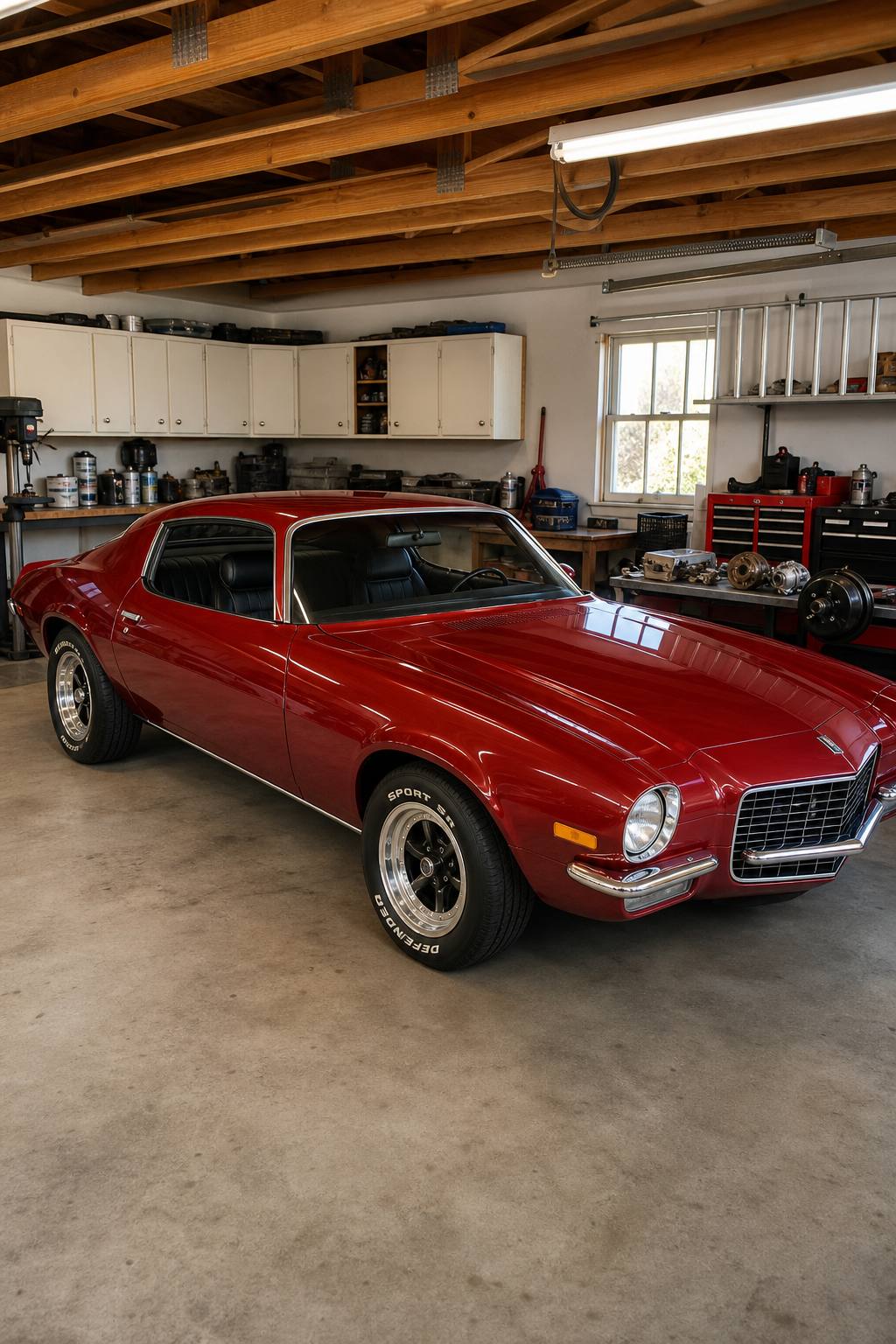 lots of parts 1970 Chevrolet Camaro project AI restoration vision