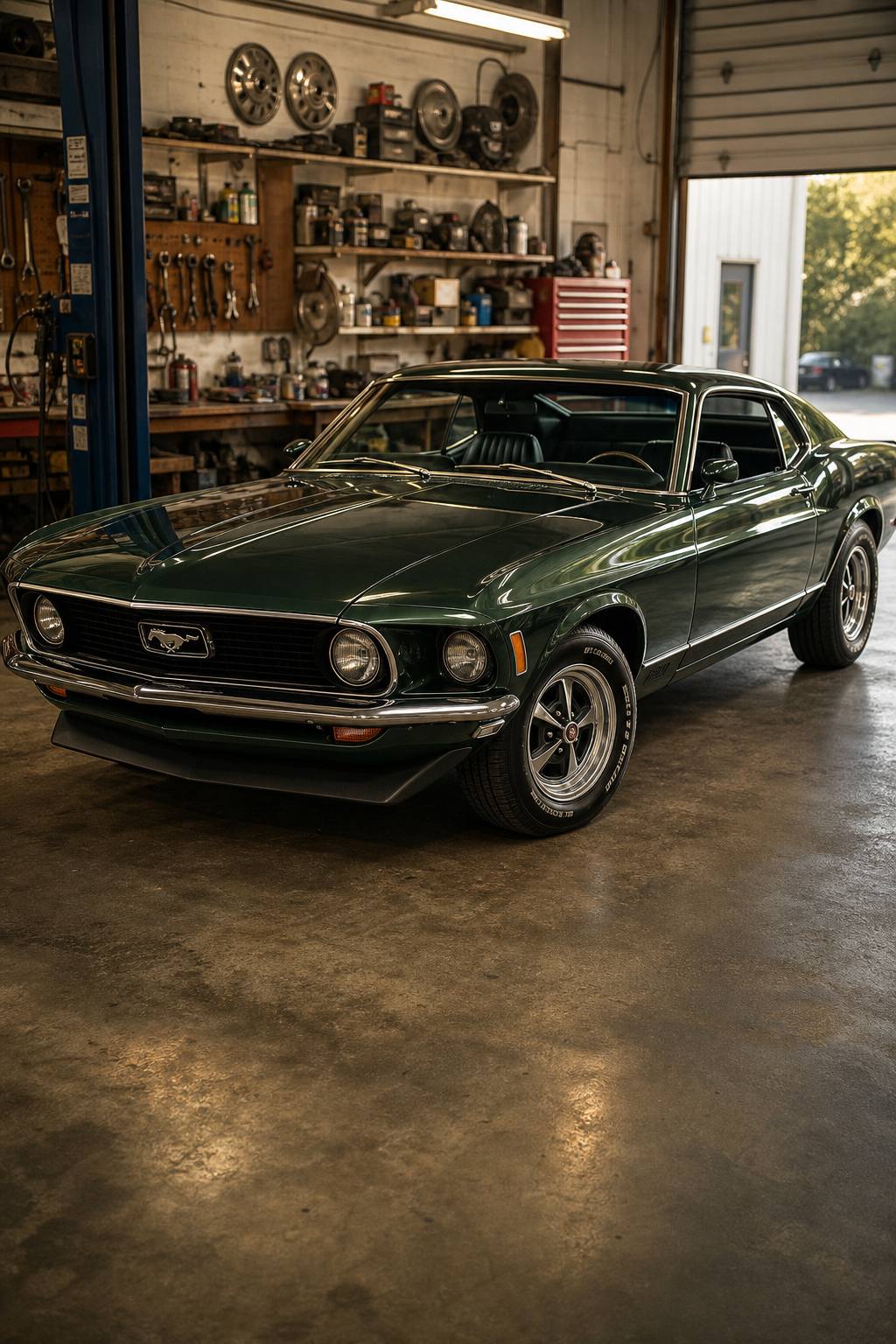 needs restoration 1970 Ford Mustang project AI restoration vision