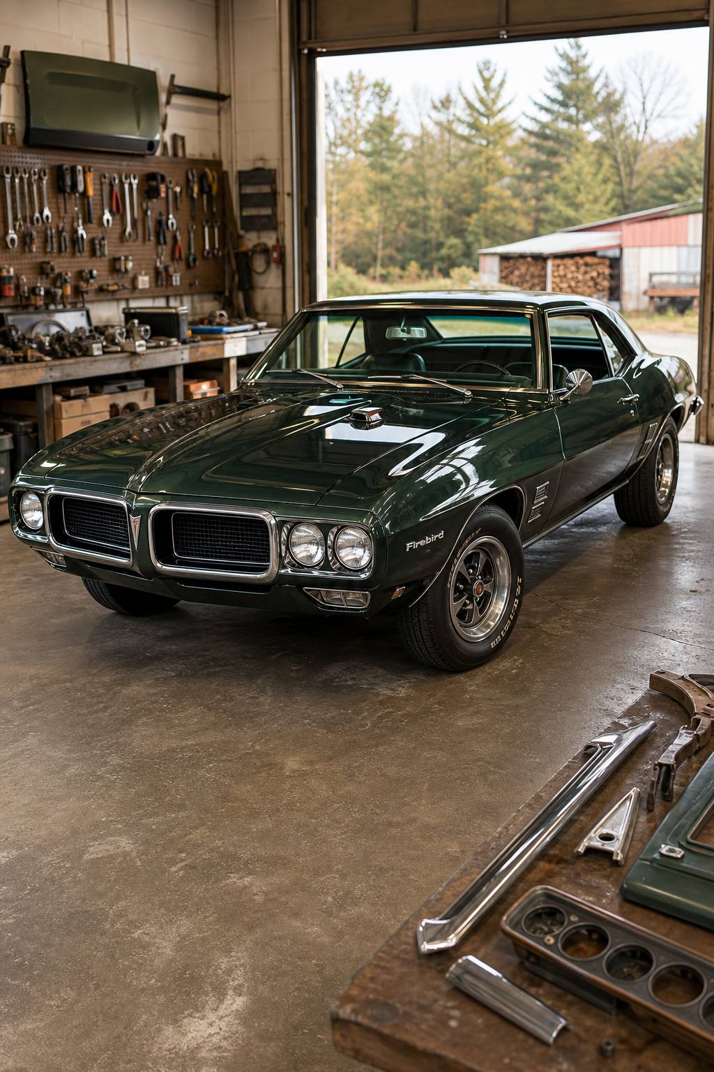 1969 Pontiac Firebird AI restoration vision