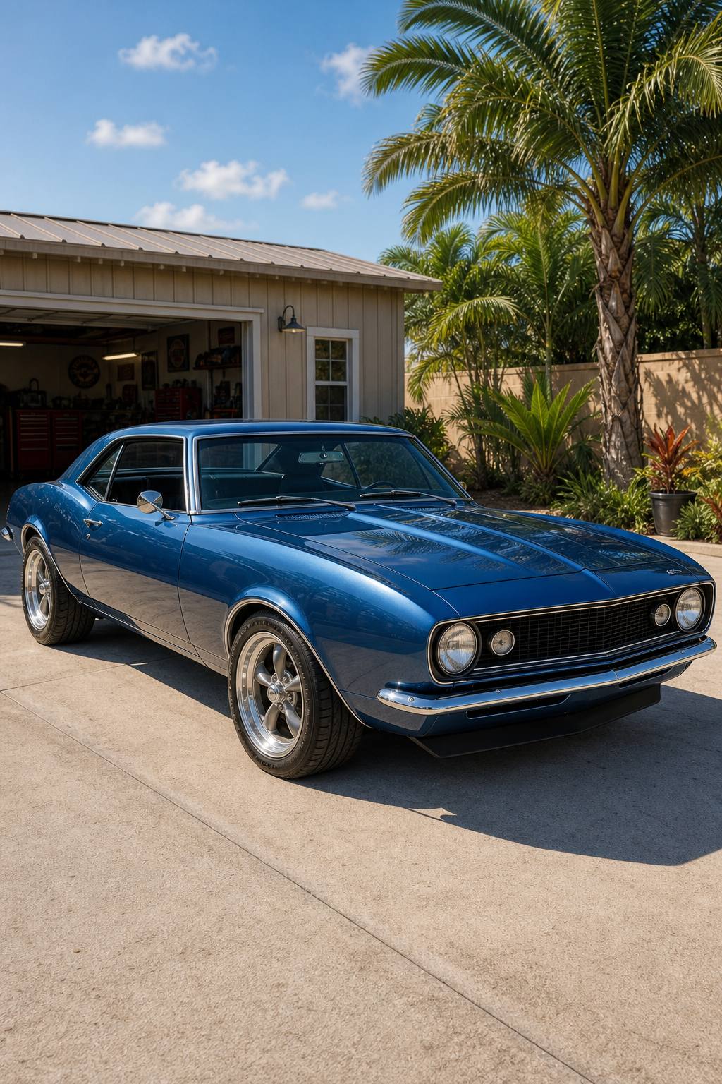 mostly complete 1967 Chevrolet Camaro Project AI restoration vision