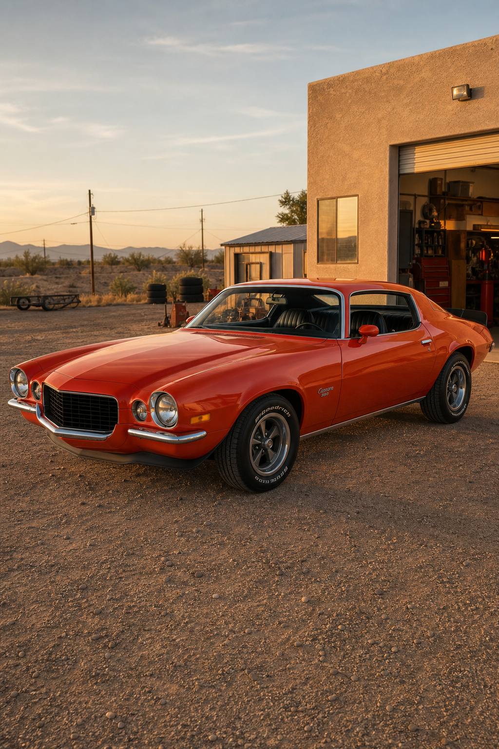 solid 1971 Chevrolet Camaro project AI restoration vision