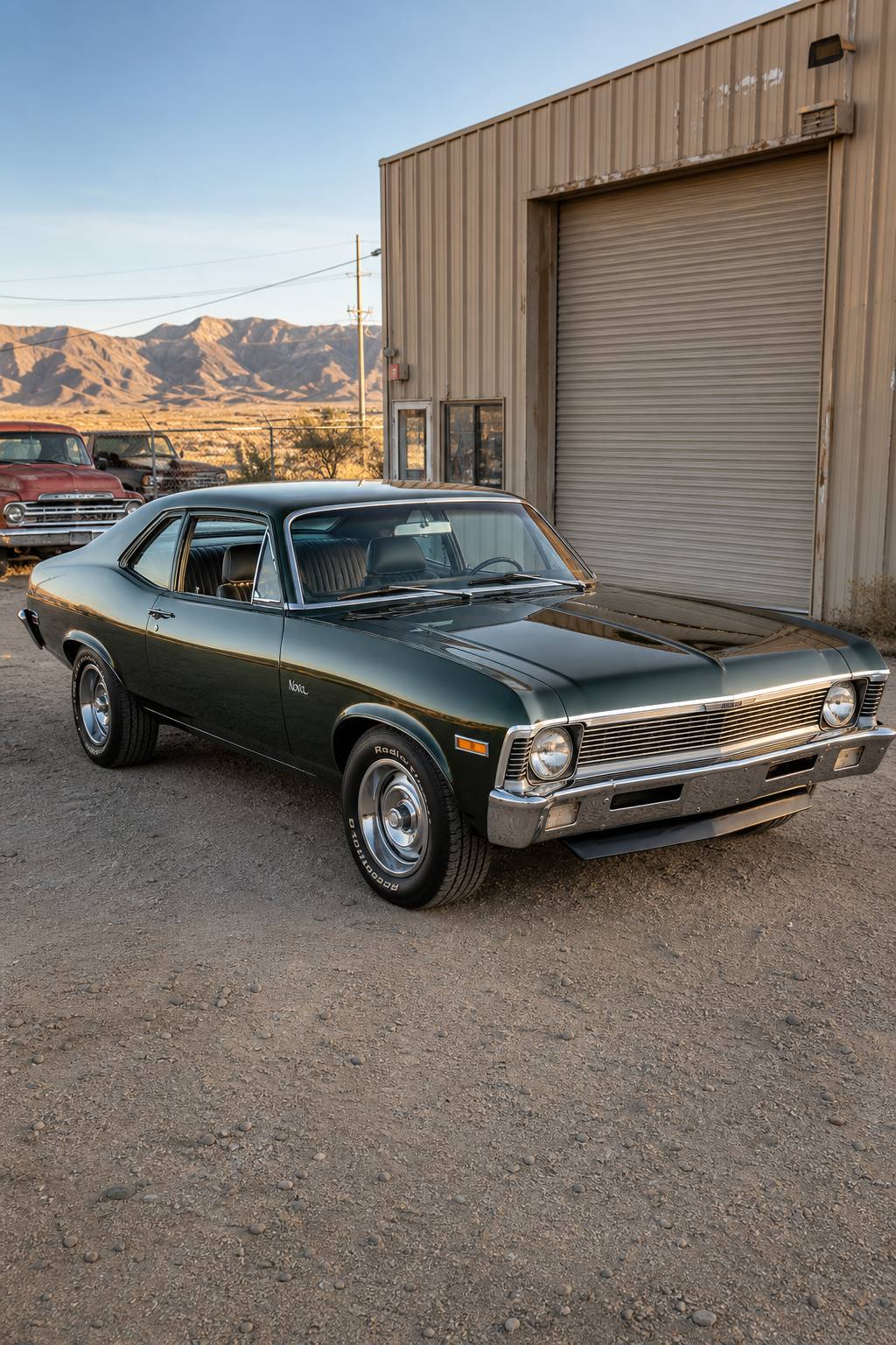 clean 1969 Chevrolet Nova Project AI restoration vision