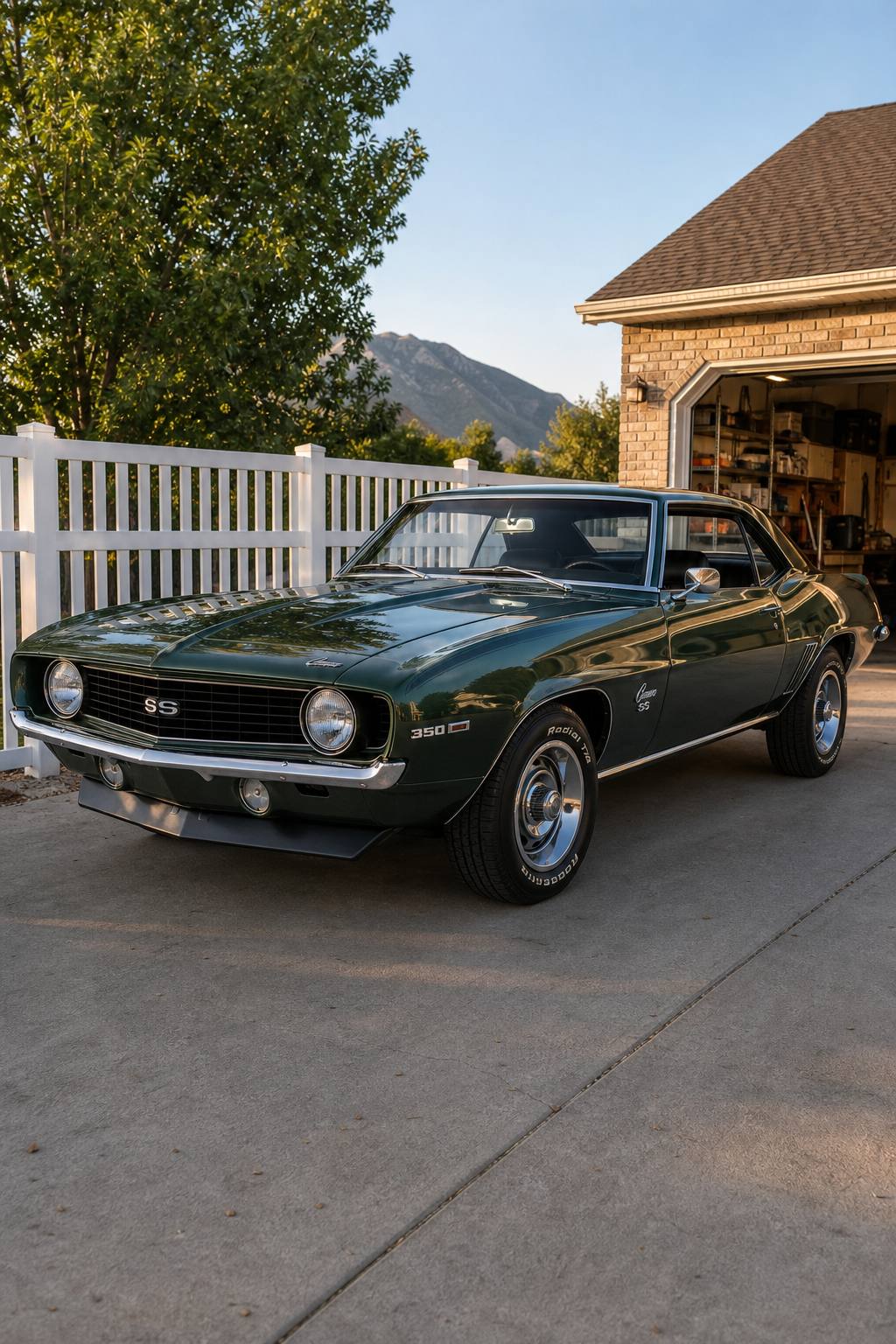 lots of new parts 1969 Camaro SS Clone project AI restoration vision
