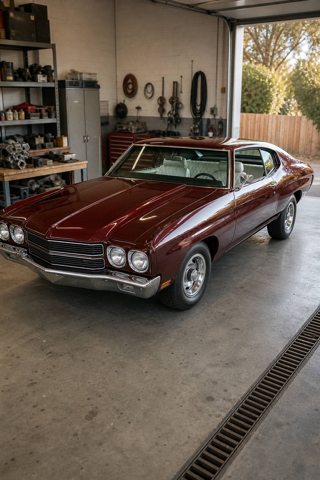 needs work 1970 Chevrolet Chevelle Malibu project AI restoration vision