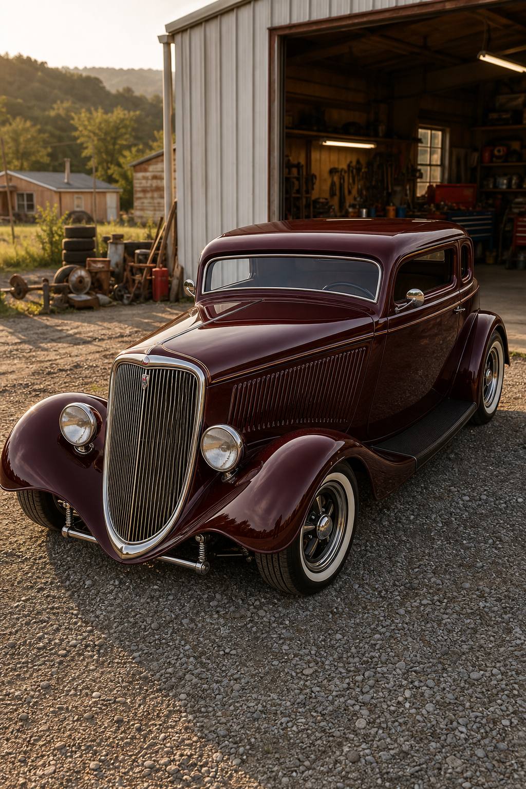 needs work 1933 Ford Victoria project AI restoration vision