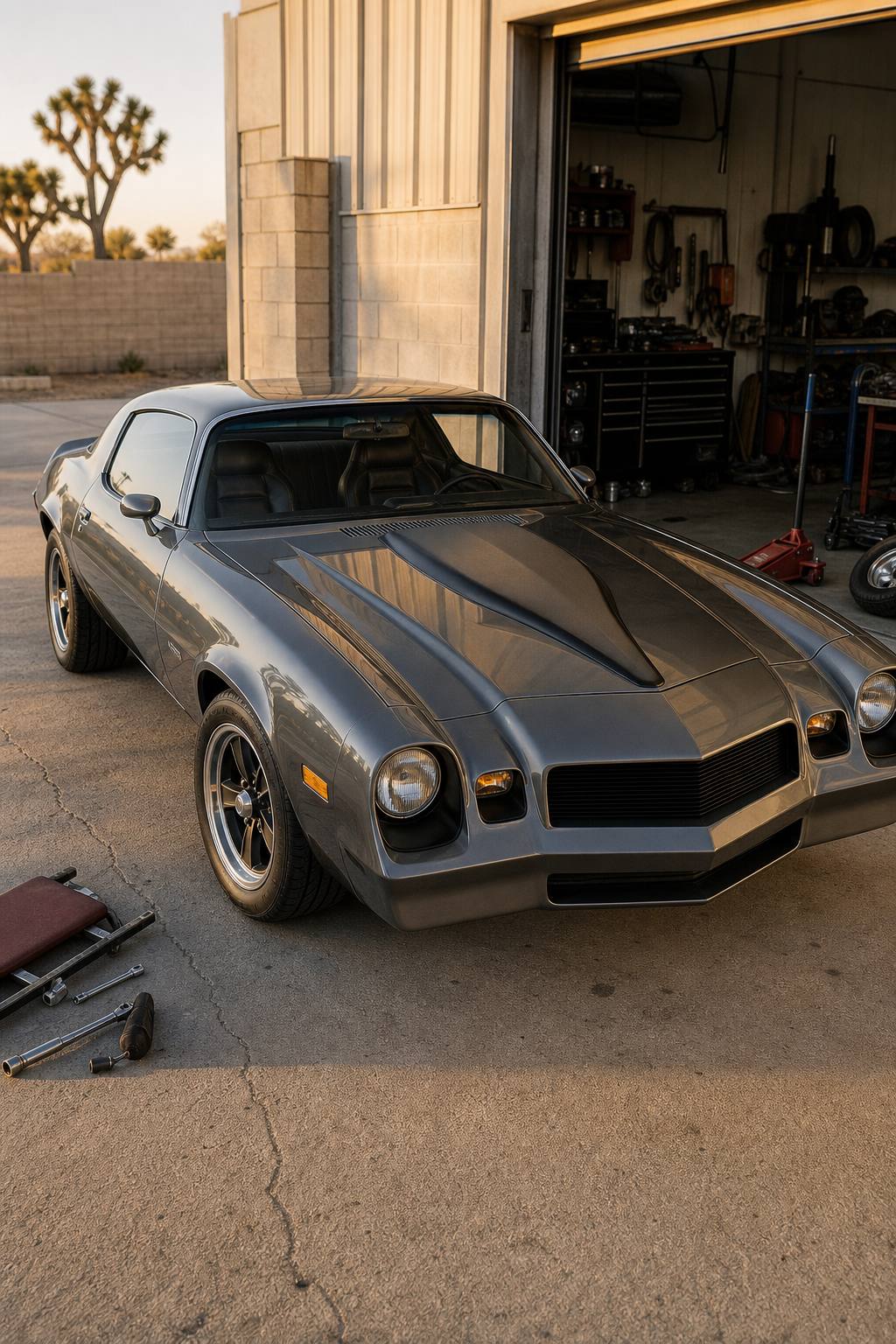 lots of new parts 1978 Chevrolet Camaro project AI restoration vision
