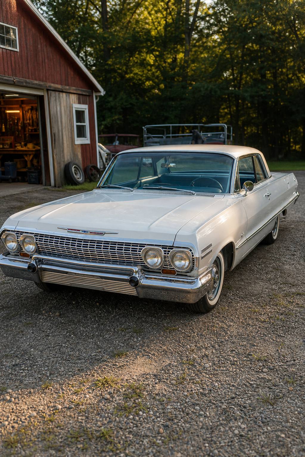 complete 1963 Chevrolet Impala project AI restoration vision