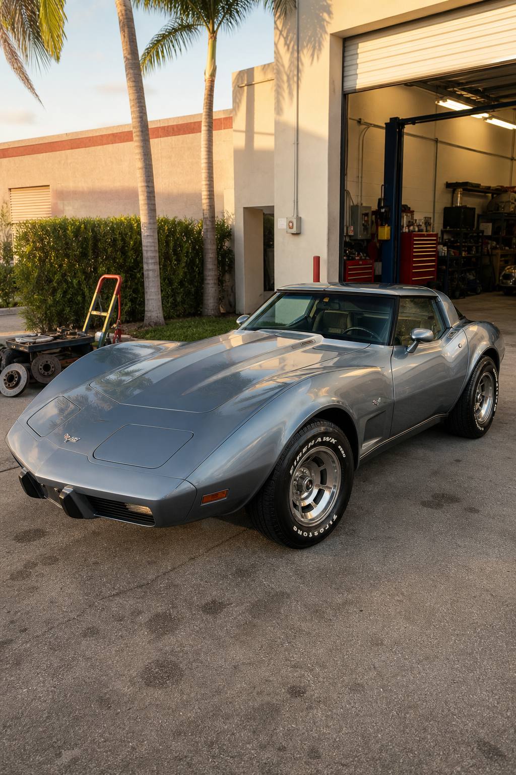 barn find 1979 Chevrolet Corvette project AI restoration vision