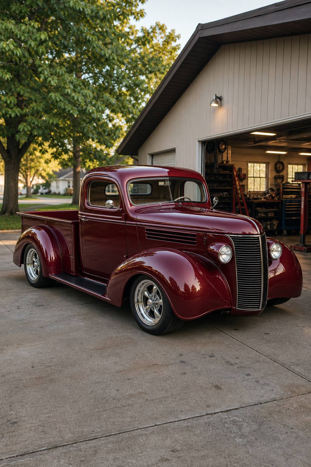 1939 Chevrolet Pickups Street rod Project AI restoration vision