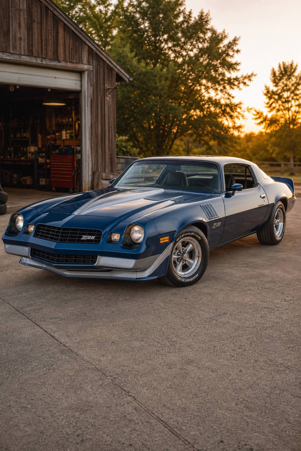 solid 1979 Chevrolet Camaro Z/28 project AI restoration vision