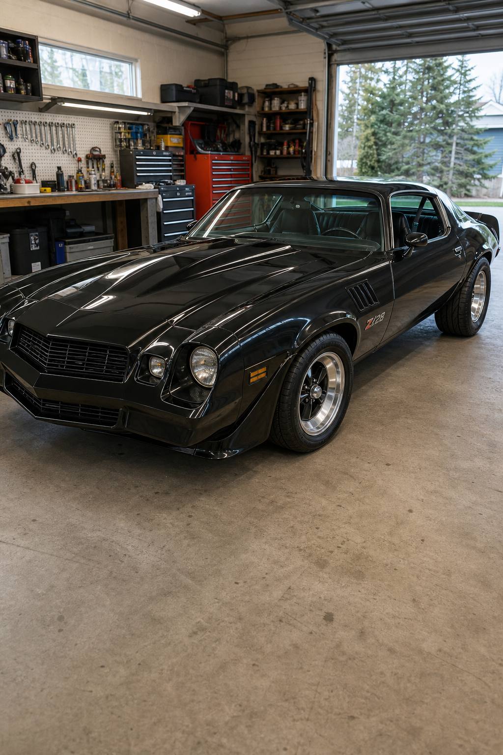 solid 1981 Chevrolet Camaro project AI restoration vision