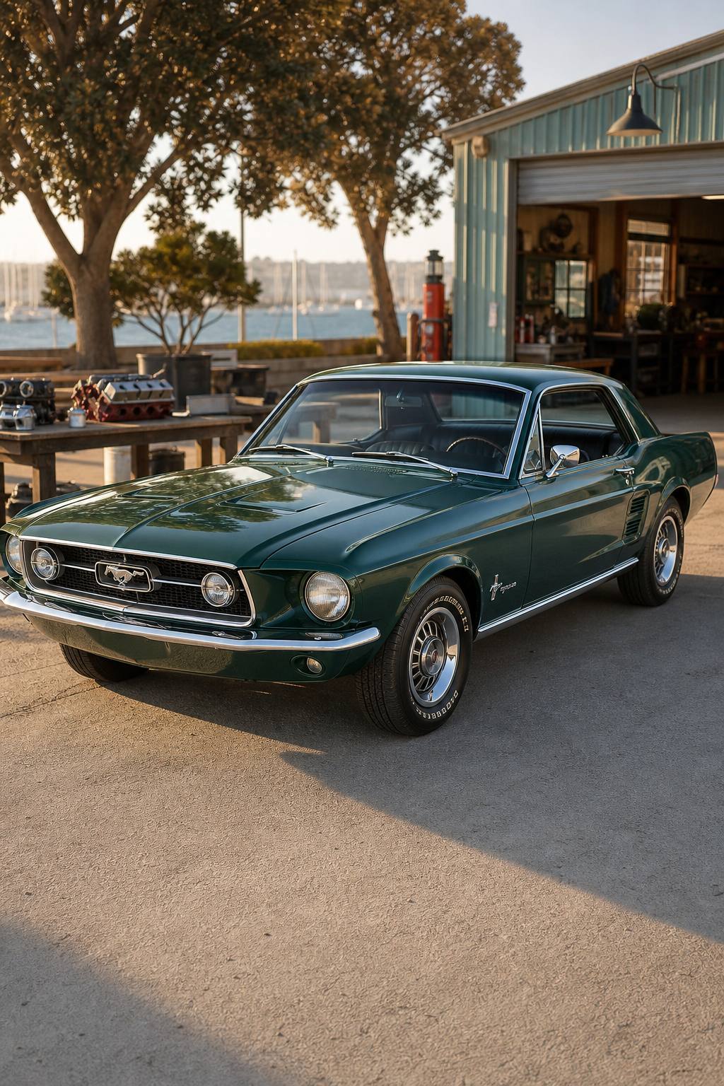 very solid 1967 Ford Mustang 289 V 8 Coupe project AI restoration vision
