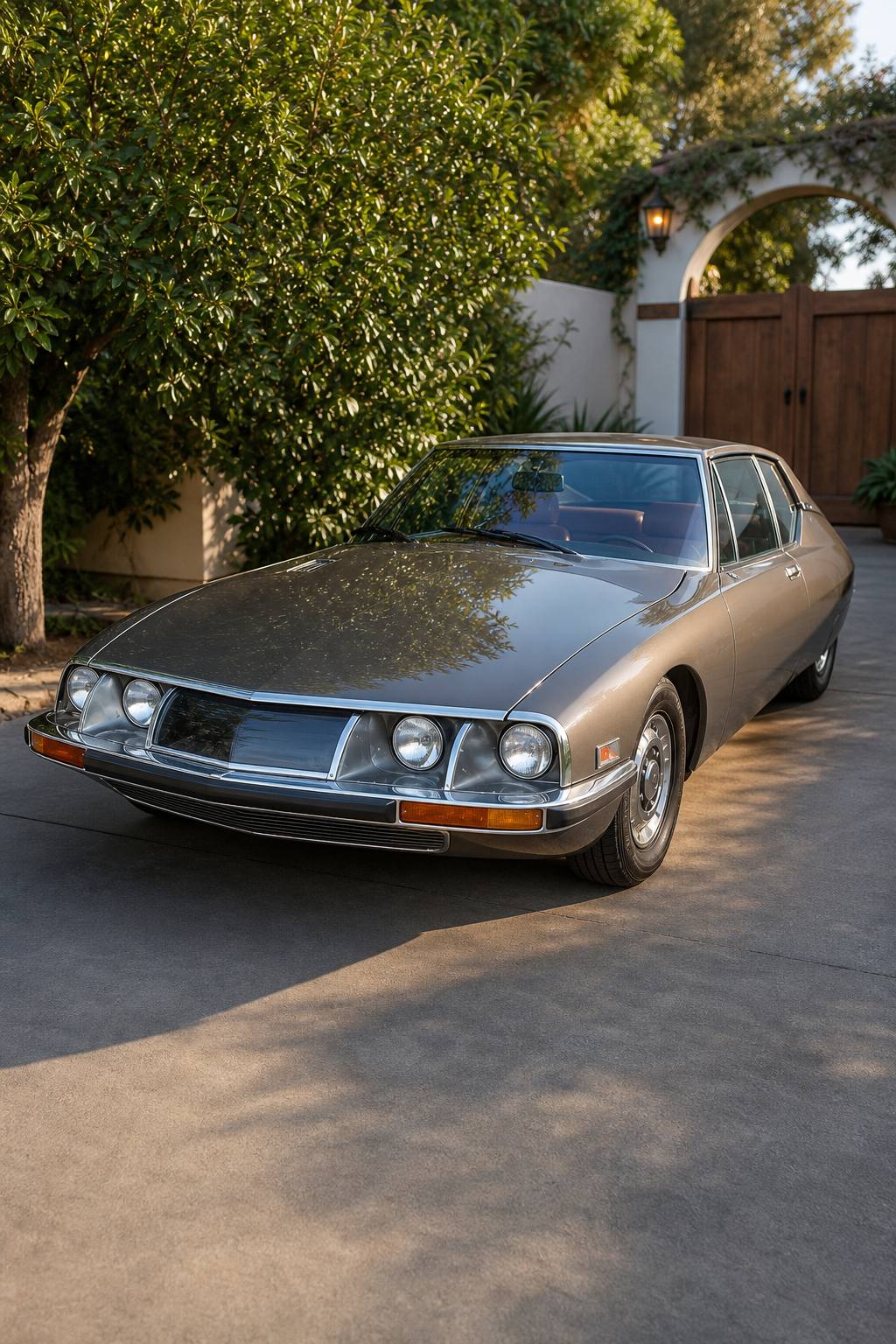 very nice 1972 Citroën SM project AI restoration vision