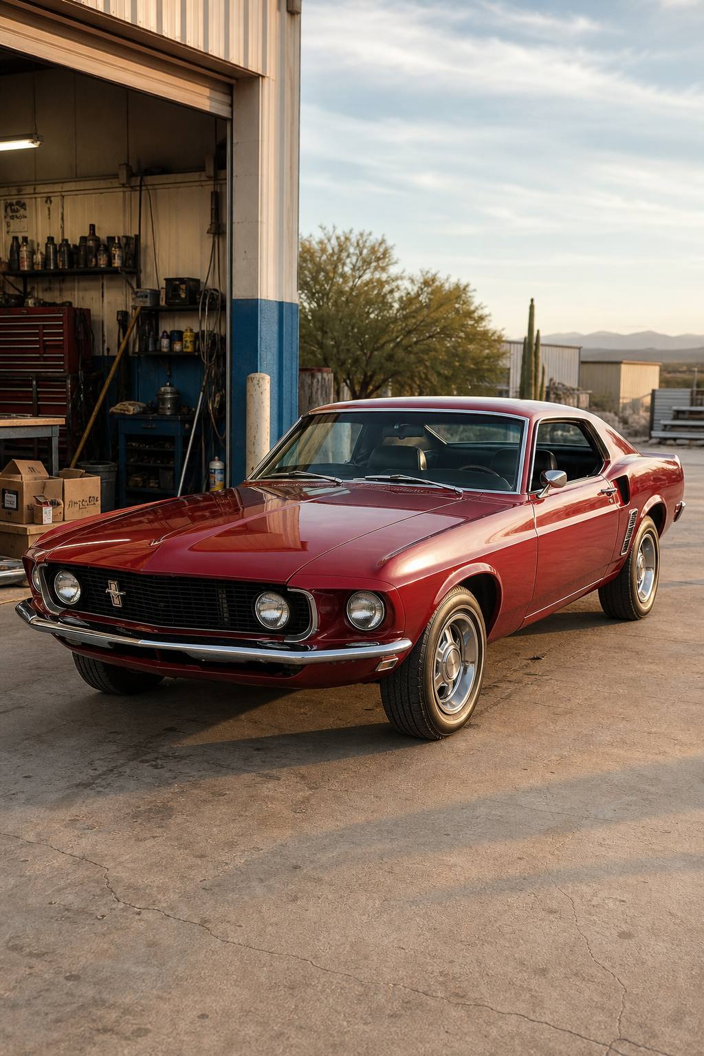 lots of extra parts 1969 Ford Mustang Coupe project AI restoration vision