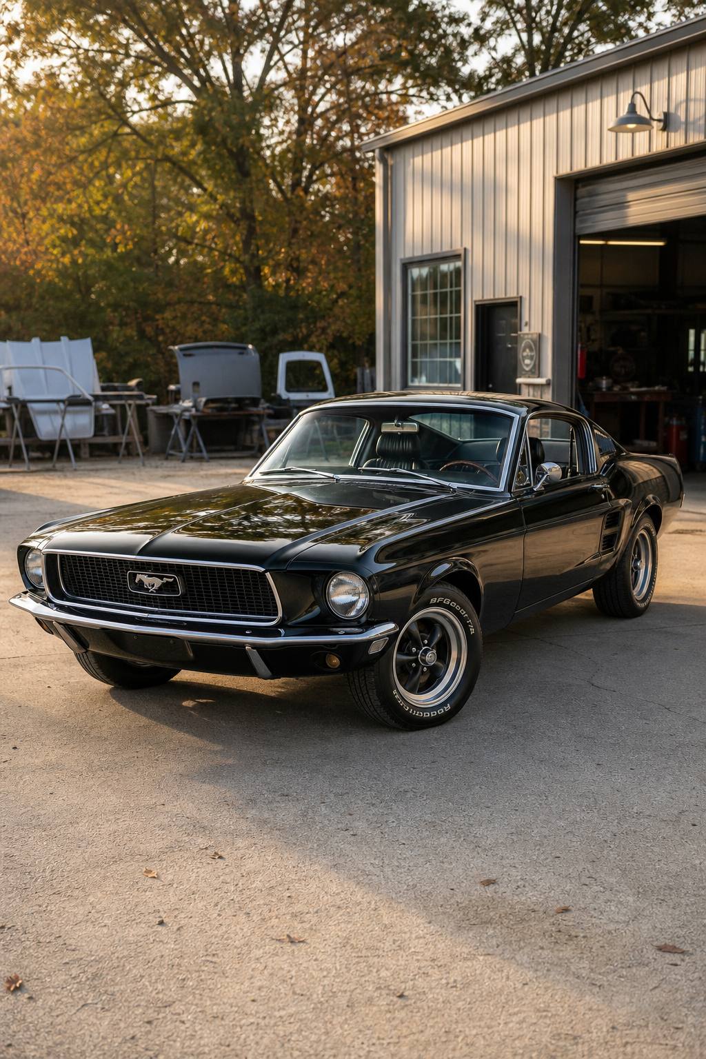 new parts 1967 Ford Mustang project AI restoration vision