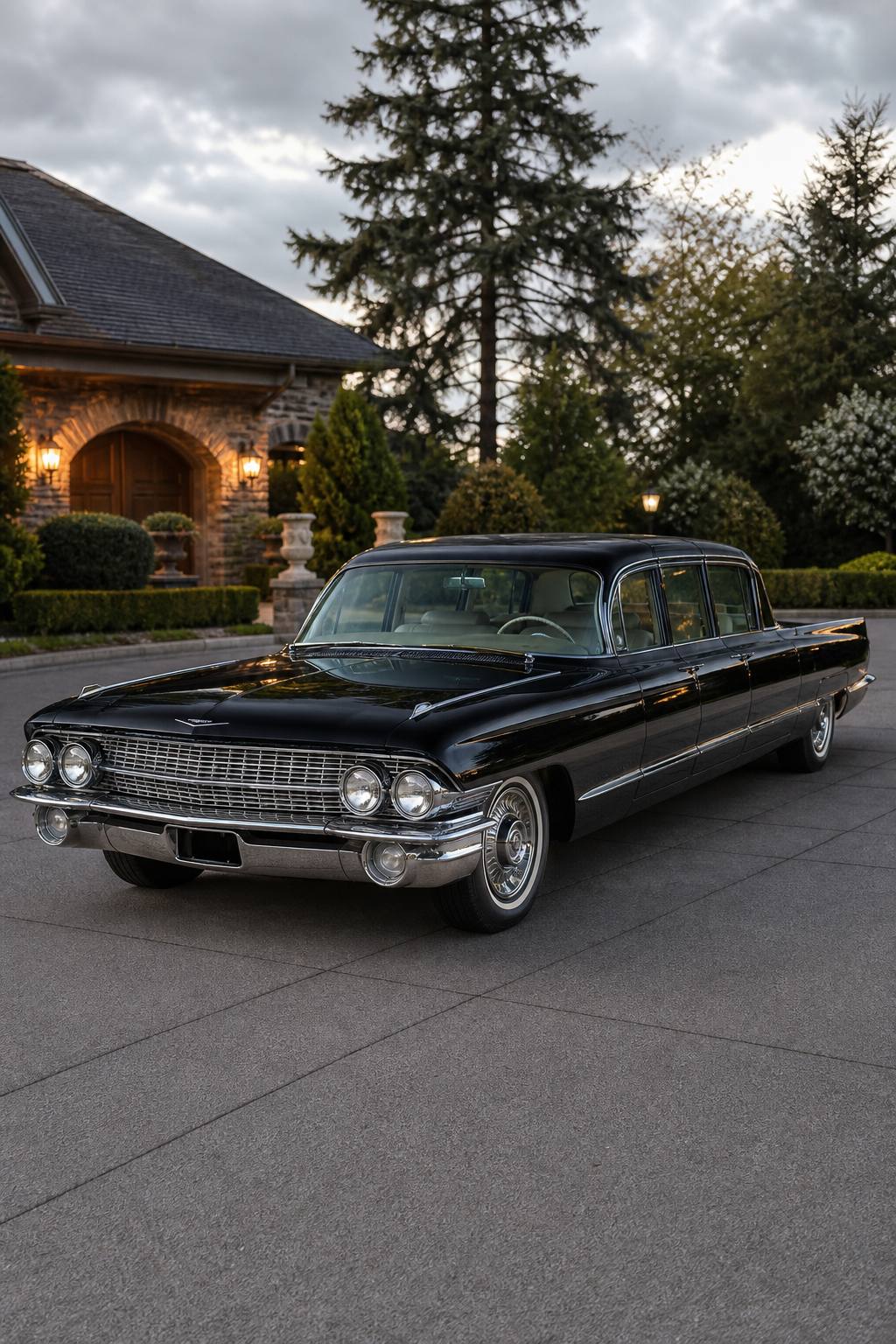very nice 1961 Cadillac Fleetwood limousine project AI restoration vision