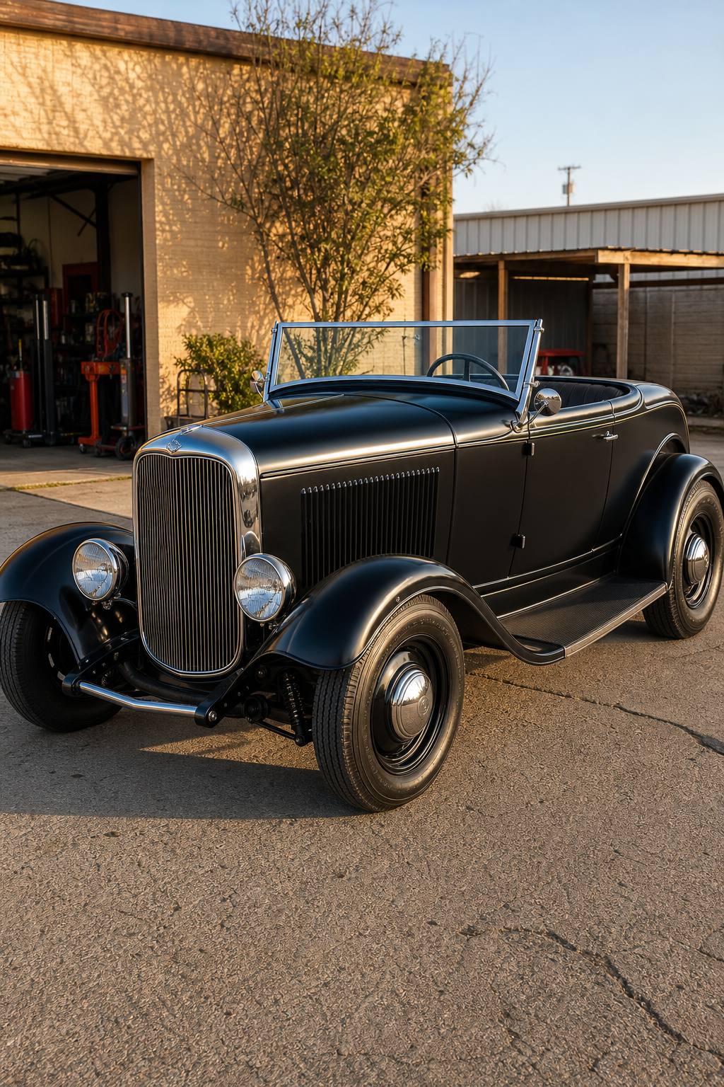 solid 1932 Ford Roadster project AI restoration vision