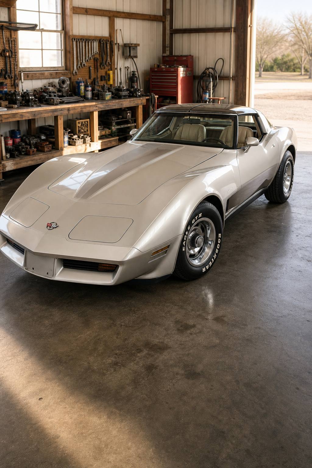 Collectors Edition 1982 Chevrolet Corvette Project AI restoration vision