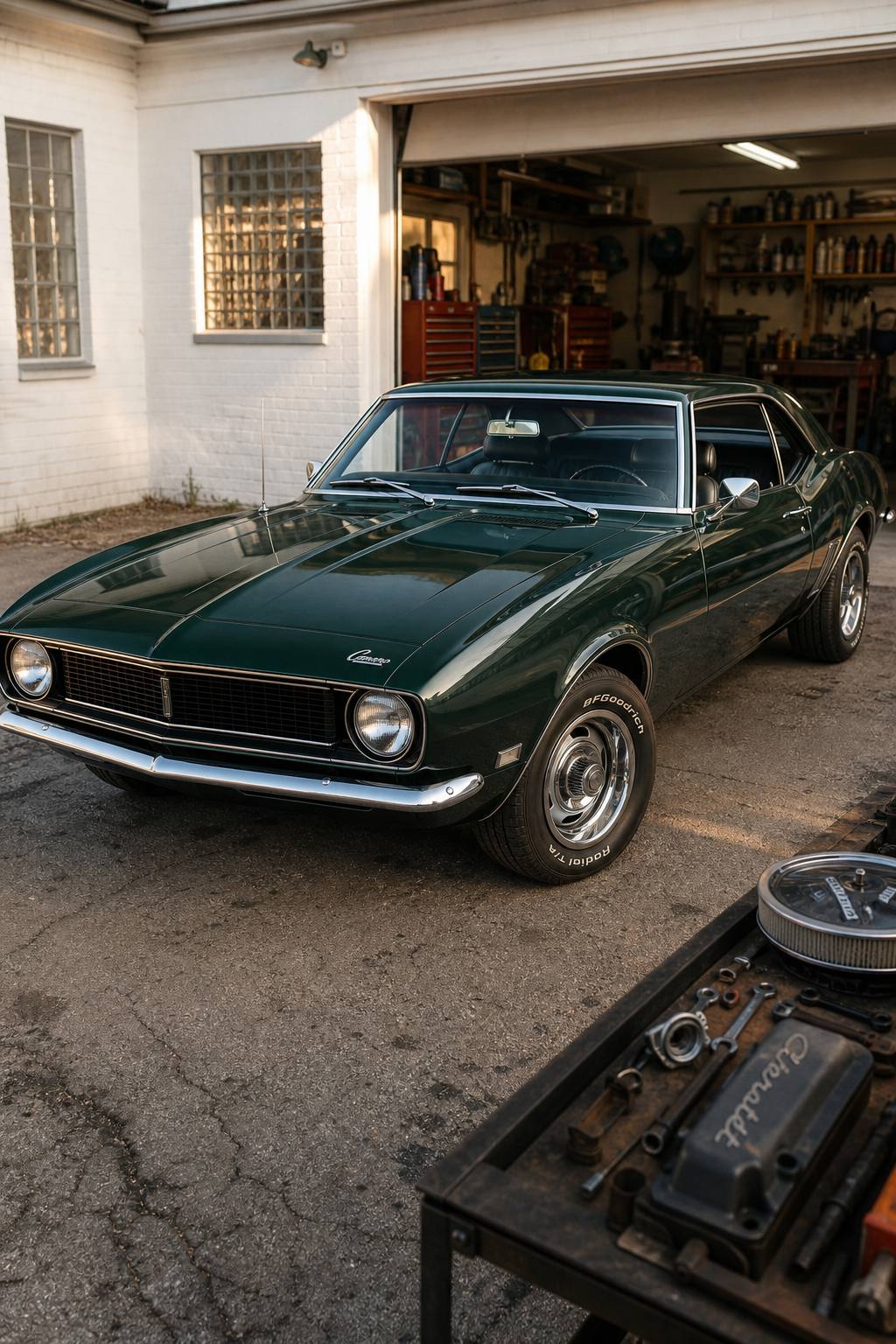 needs TLC 1968 Chevrolet Camaro Sport project AI restoration vision