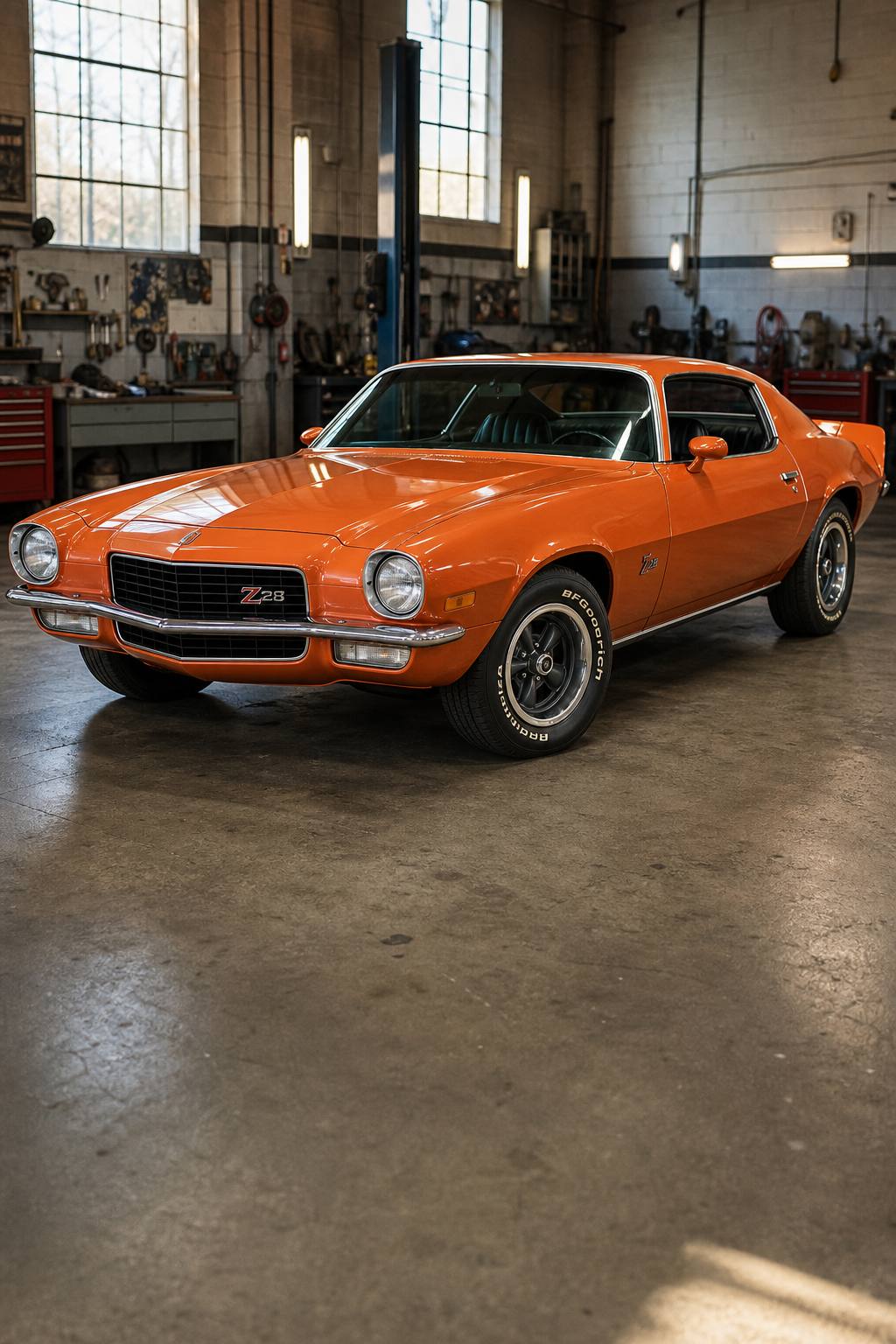 needs complete restoration 1973 Chevrolet Camaro project AI restoration vision