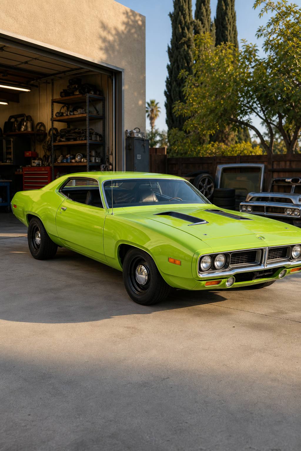 very nice 1971 Plymouth Road Runner 383 4 speed project AI restoration vision