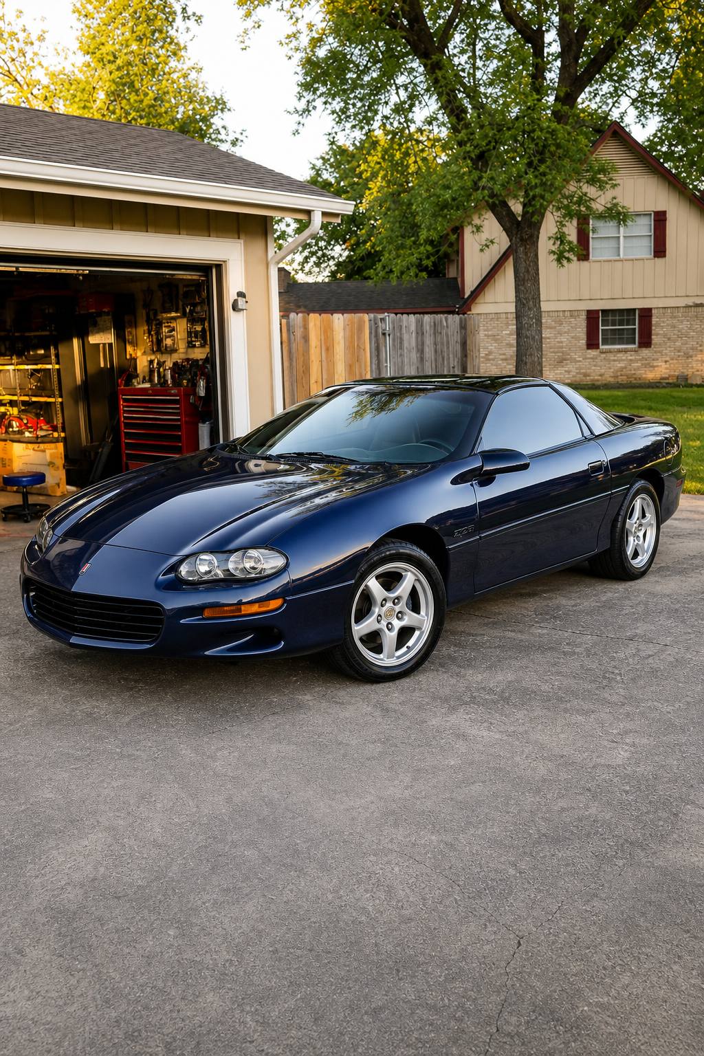 needs finishing 1998 Chevrolet Camaro Z28 LS1 V8 project AI restoration vision