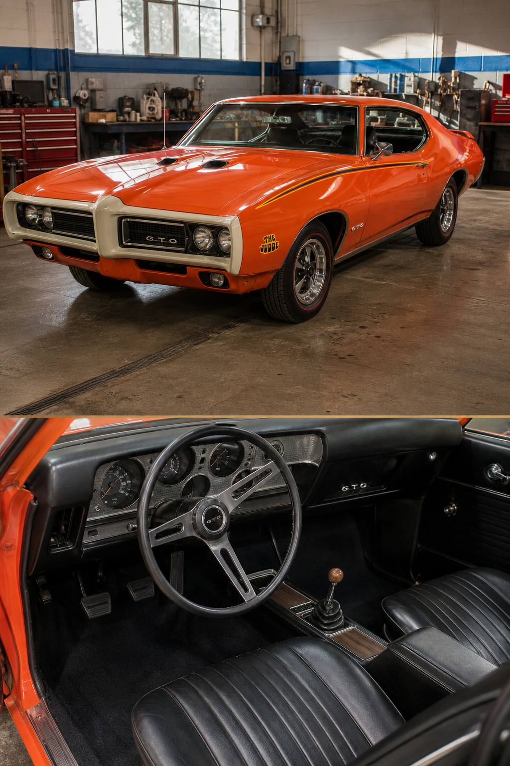 1969 Pontiac GTO Judge PHS Documented 4 Speed Complete Project CAR AI restoration vision