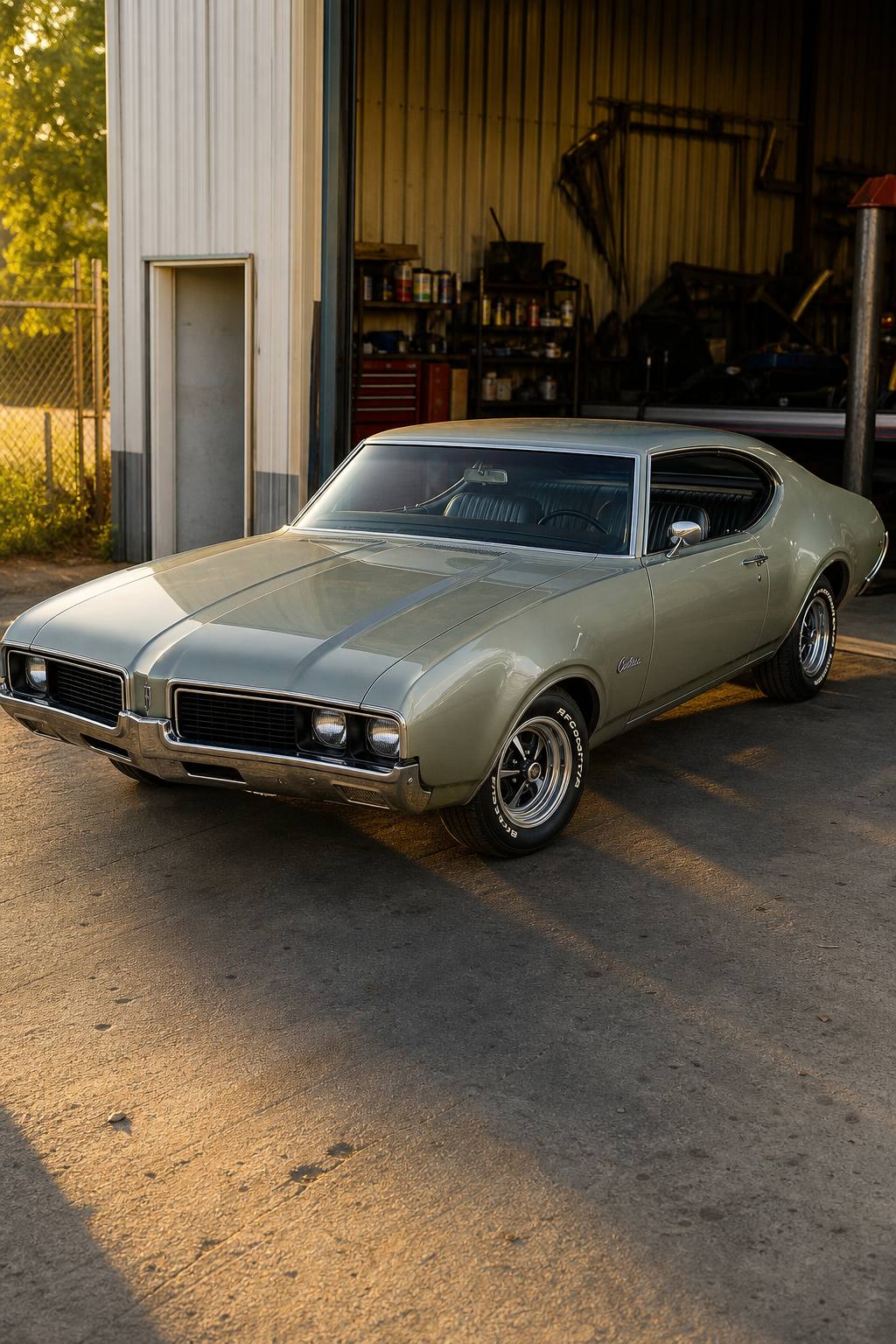 1969 Oldsmobile Cutlass S AI restoration vision