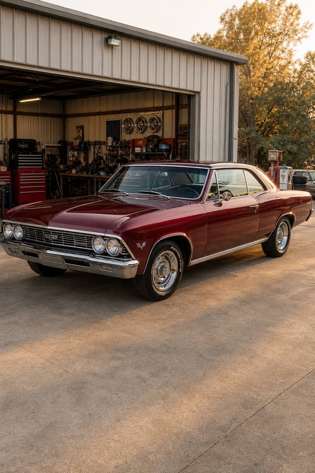 solid 1966 Chevrolet Chevelle Malibu Project AI restoration vision