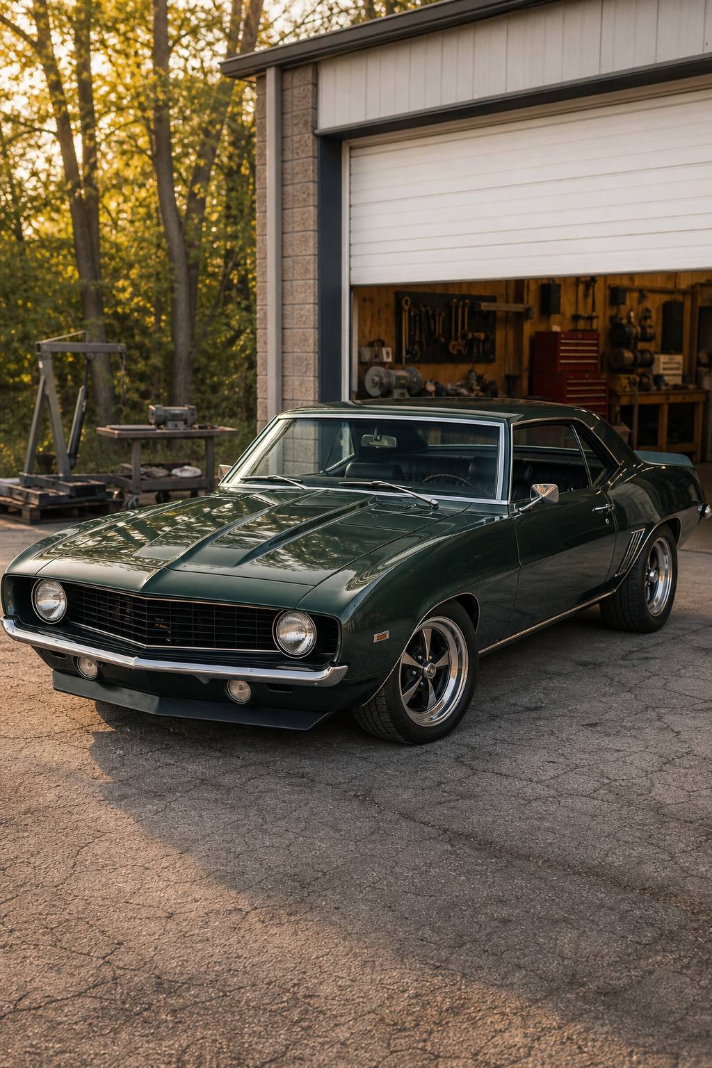 restoration in progress 1969 Chevrolet Camaro Project AI restoration vision