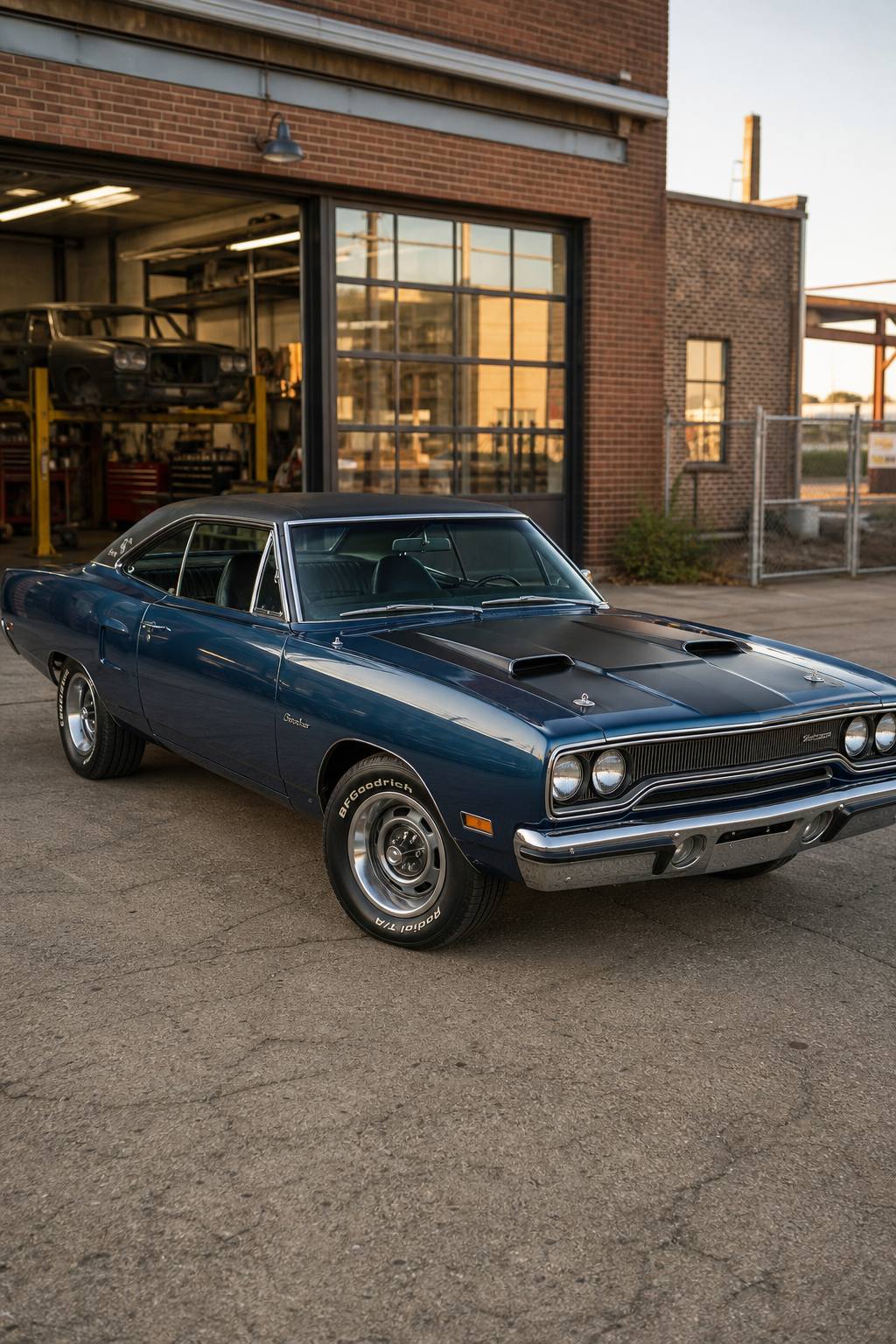 new sheetmetal 1970 Plymouth Satellite project AI restoration vision
