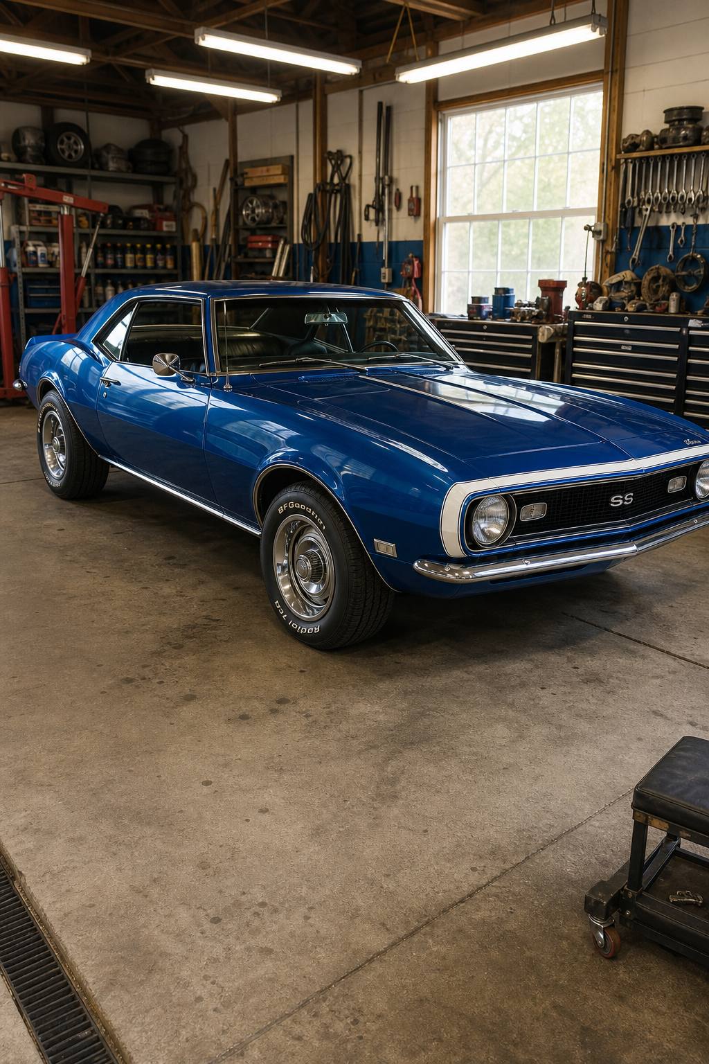 needs to be finished 1968 Chevrolet Camaro Ss/rs project AI restoration vision