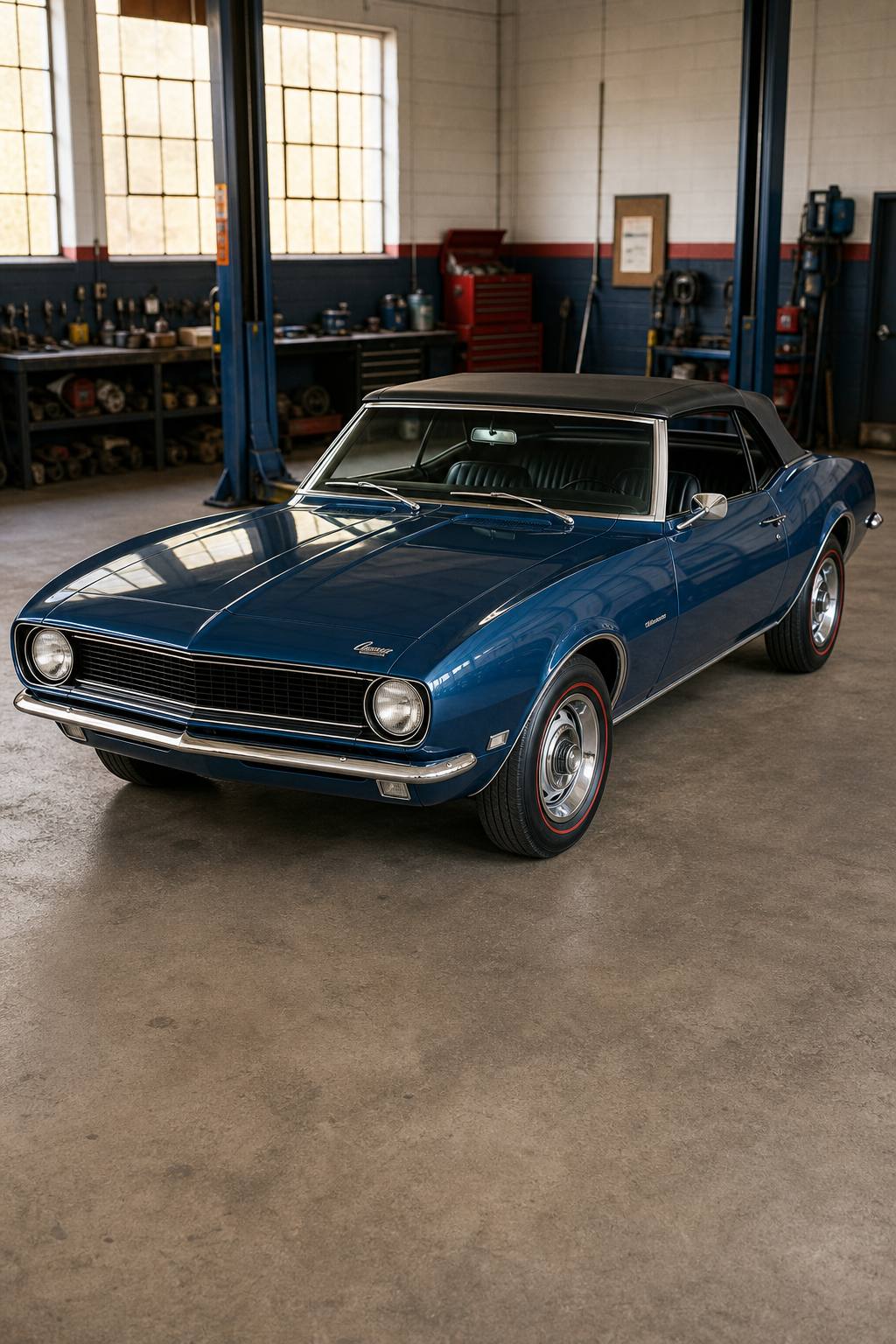 needs total restoration 1968 Chevrolet Camaro project AI restoration vision