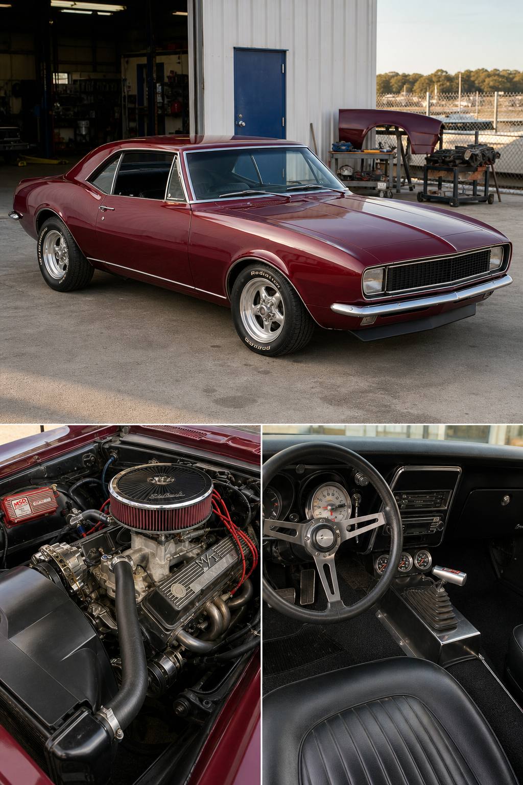 quite solid 1967 Chevrolet Camaro rs project AI restoration vision