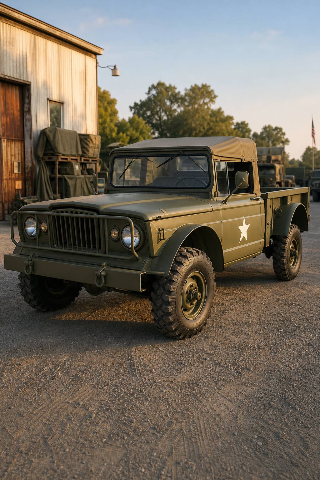 easy restoration 1967 Jeep military project AI restoration vision
