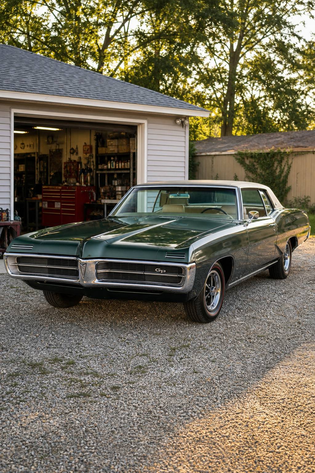 lot of new parts 1967 Pontiac Grand Prix project AI restoration vision