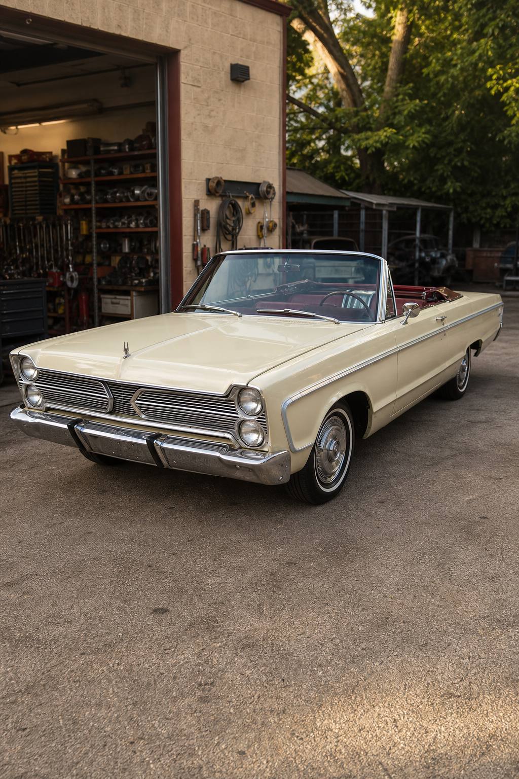 needs restoration 1966 Plymouth Fury Convertible project AI restoration vision