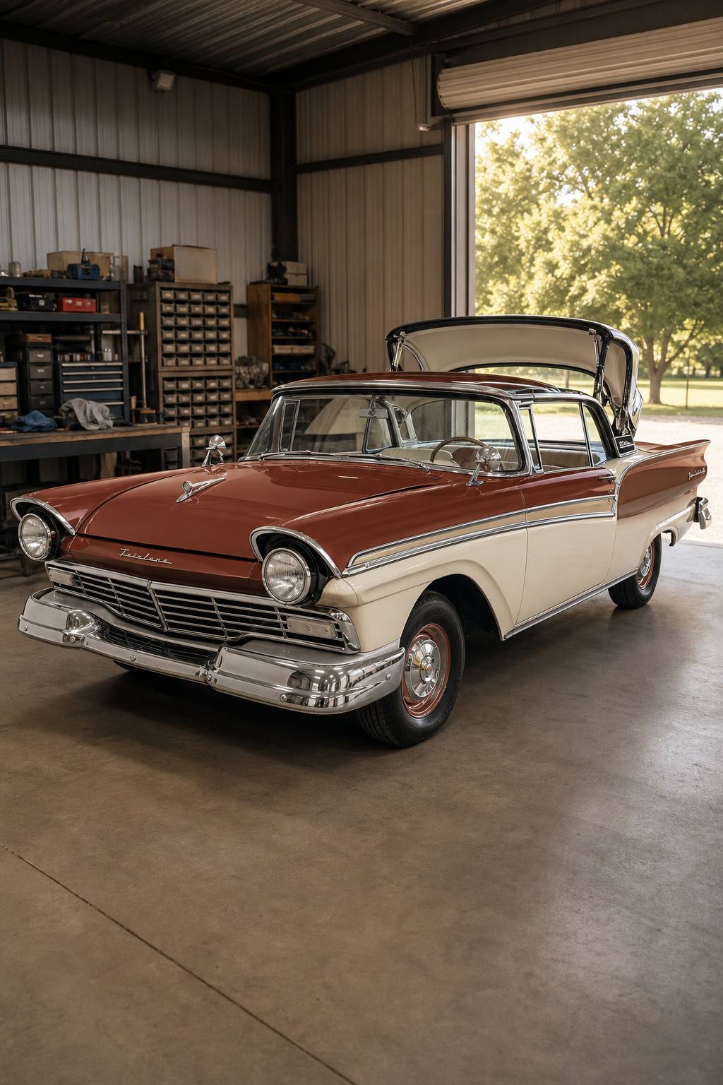 needs total restoration 1957 Ford Fairlane Project AI restoration vision
