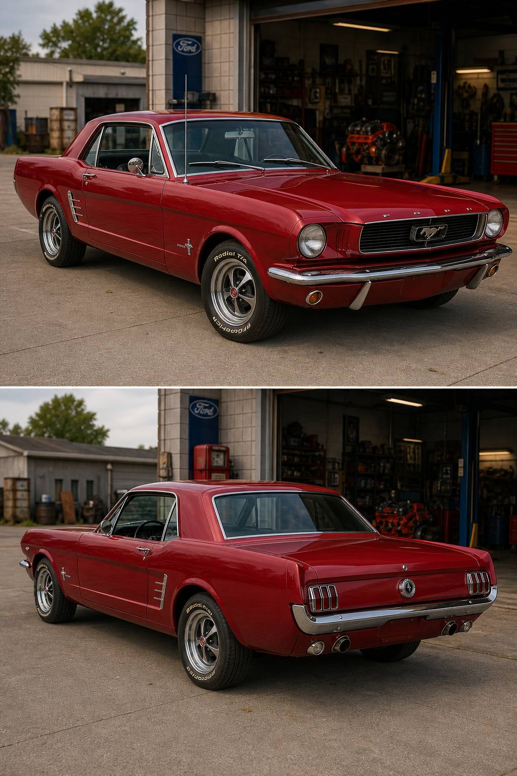 some new parts 1966 Ford Mustang Project AI restoration vision