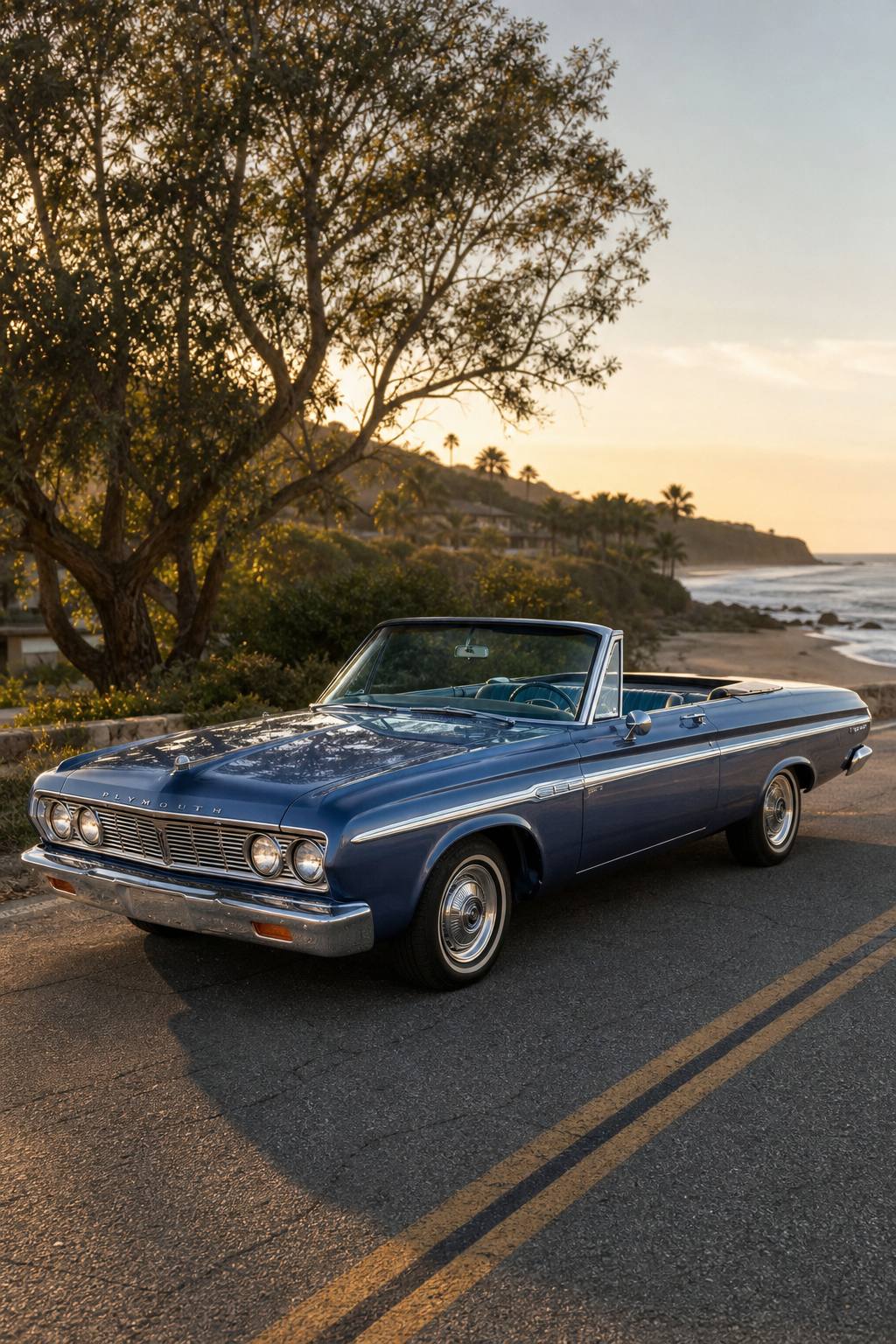 very solid 1964 Plymouth Fury project AI restoration vision