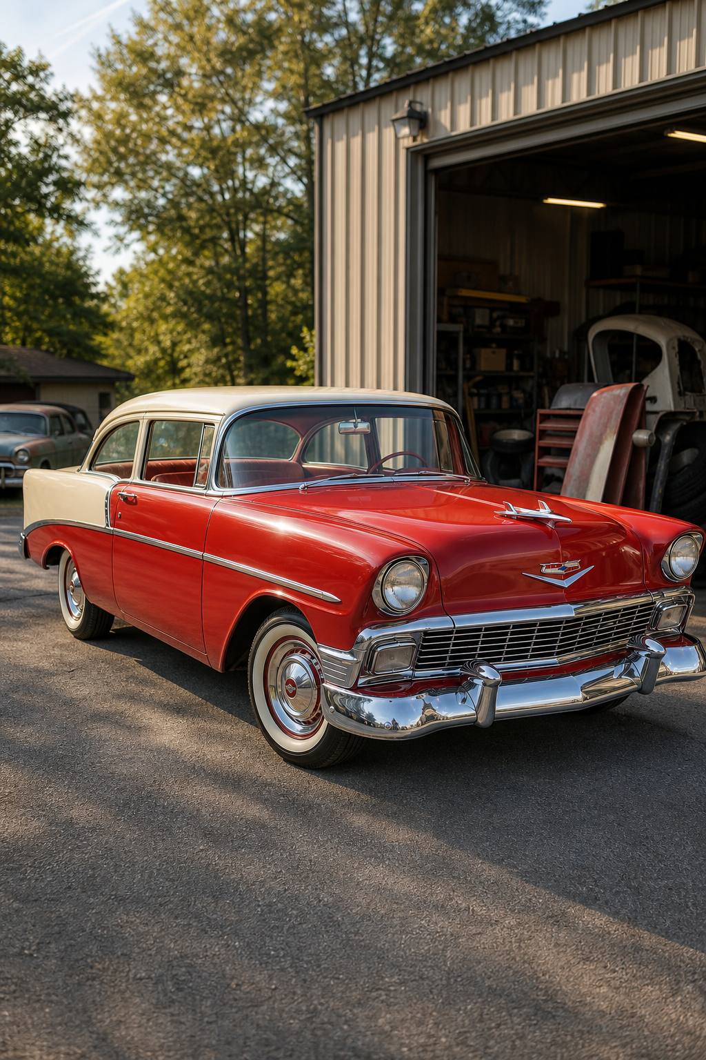 needs total restoration 1956 Chevrolet 210 project AI restoration vision