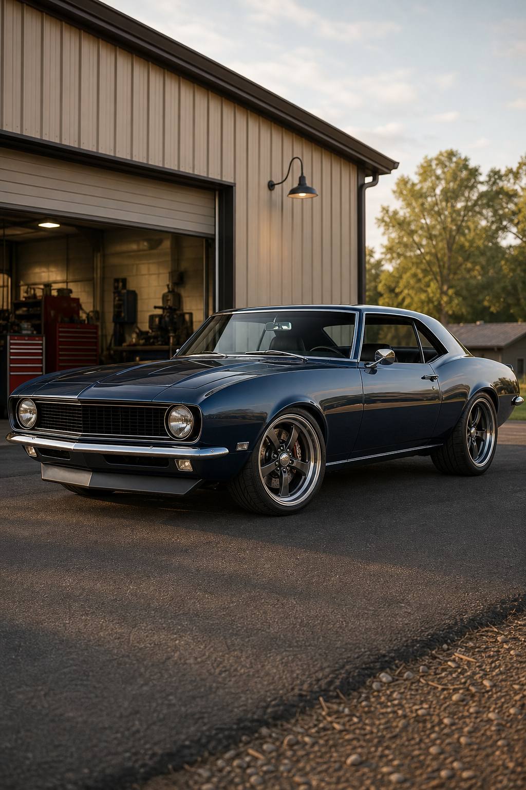 Lots Of Extra Parts 1967 Chevrolet Camaro Pro Touring LS Project AI restoration vision