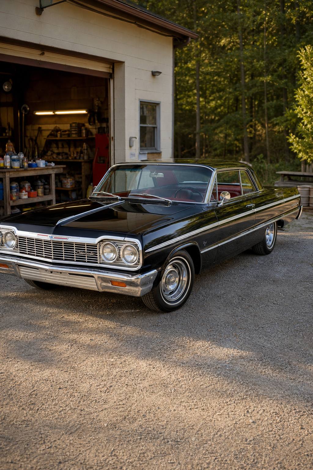 1964 Chevrolet Impala SS Super Sport 327 4 Speed Restoration PROJECT AI restoration vision